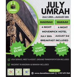 JULY UMRAH