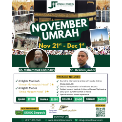 NOVEMBER UMRAH 2025