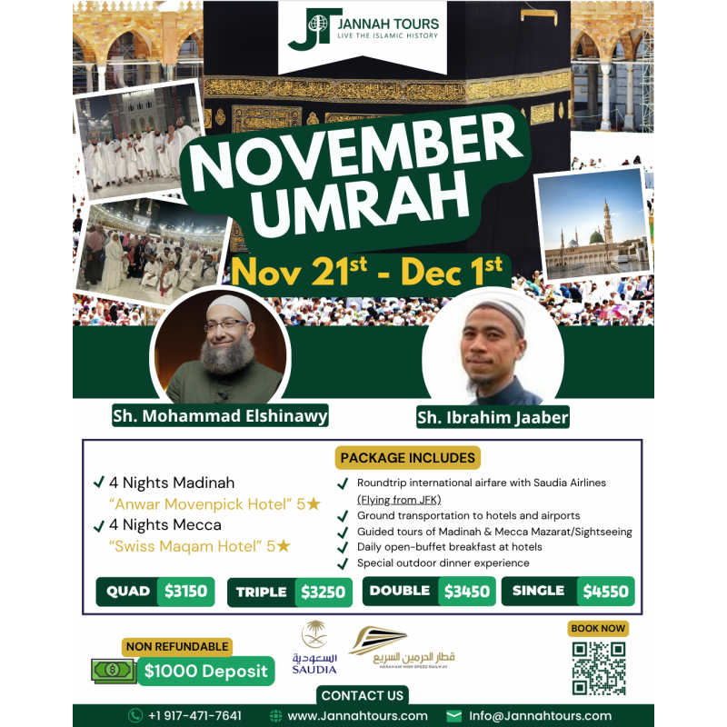 NOVEMBER UMRAH 2025