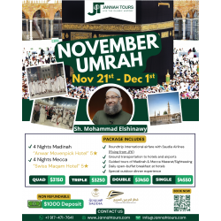 NOVEMBER UMRAH 2025